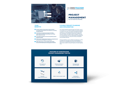 OMNITRACKER Project Management Factsheets740x554